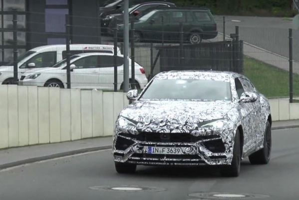 兰博基尼Urus再曝谍照 发动机声音似AMG