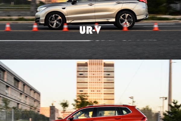 大五座豪华SUV对话 UR-V对比测试途观L