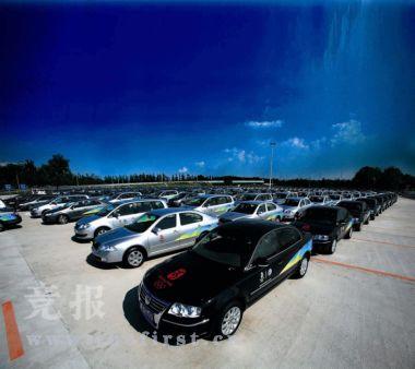 6000辆大众汽车保驾护航奥运会（实拍组图）