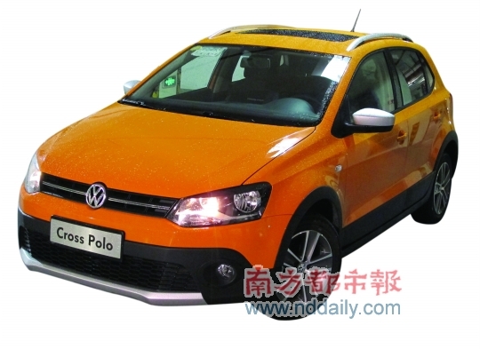 跳脱传统--试驾上海大众CrossPolo