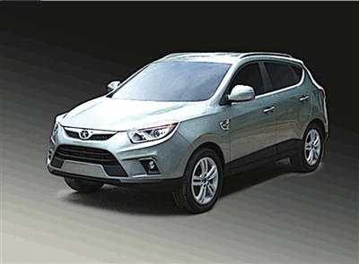 江淮全新SUV本月露真容 外形酷似现代ix35