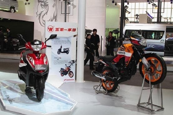 2012北京国际汽车展 五羊-本田跨界亮相