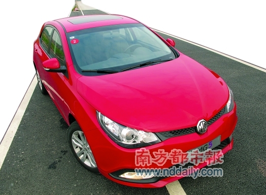 年轻的活力--试驾上汽MG5 1.5AT(图)