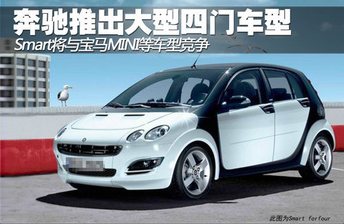 奔驰Smart将推出大型四门车型 对抗MINI