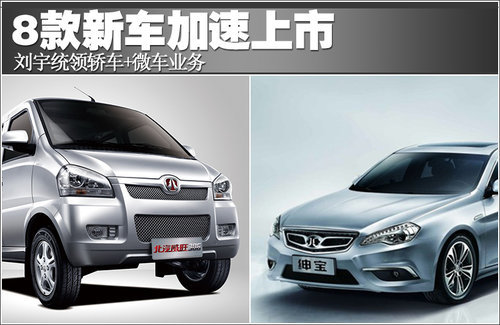 刘宇统领轿车+微车业务 8款新车加速上市