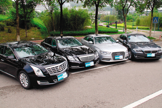 对比奥迪A6L凯迪拉克XTS宝马5系奔驰E级