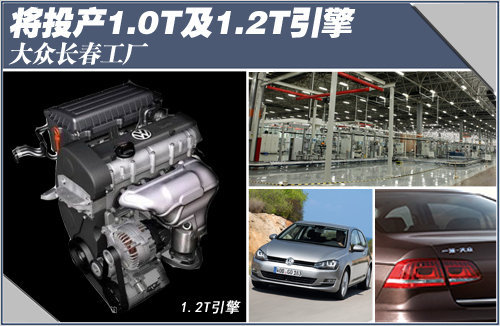 大众长春工厂 将投产1.0T及1.2T发动机