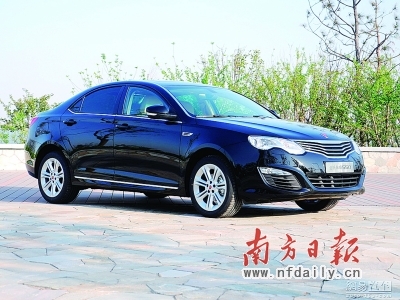 为“80后”造车--试驾上汽荣威550(图)