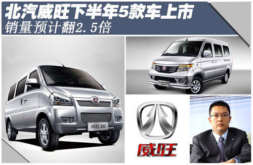 北汽威旺5款车密集上市 销量预计翻2.5倍