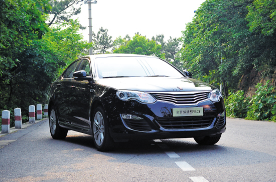 科技进化--试驾上汽全新荣威550(图)