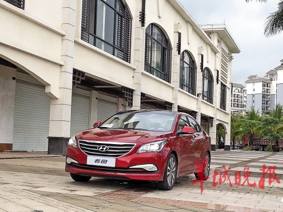 超出想象--试驾北京现代名图(图)