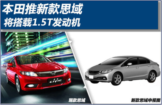 本田新款思域 将搭载1.5T发动机(多图)