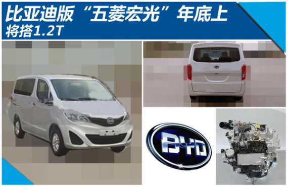 比亚迪版“五菱宏光”年底上 将搭1.2T