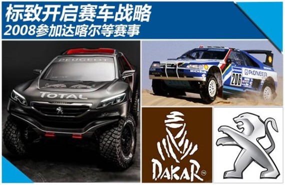 标致开启赛车战略 2008参加达喀尔等赛事