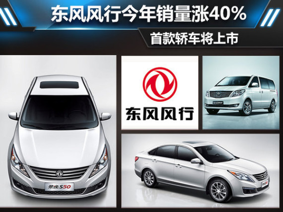 东风风行今年销量涨40% 首款轿车将上市