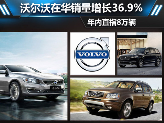 沃尔沃年内销量预期8万 前8月增长36.9%
