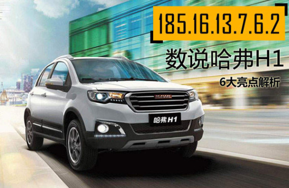 哈弗入门SUV上市/6.89万起 6大亮点解析