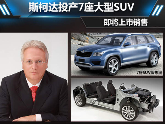 斯柯达投产7座大型SUV车型 即将上市销售