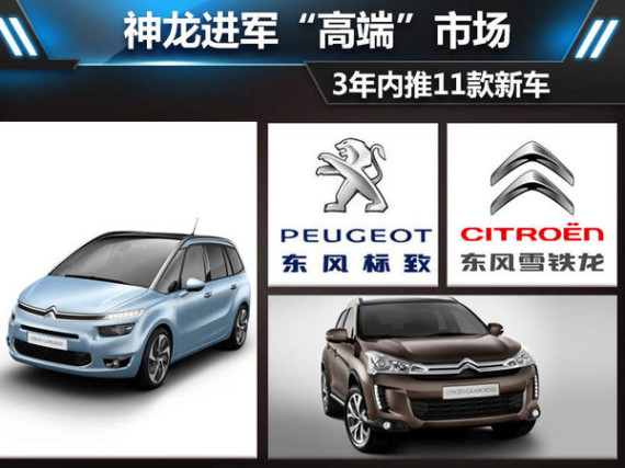 神龙进军“高端”市场 3年内推11款新车
