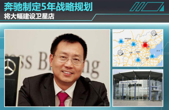 奔驰制定5年战略规划 将大幅建卫星店
