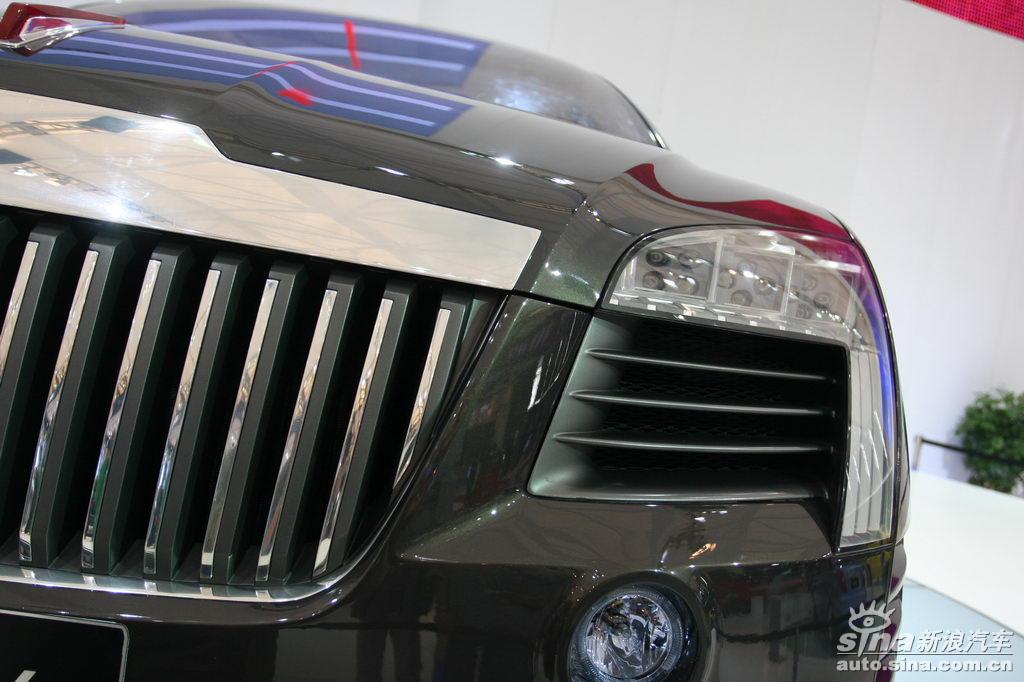 上海车展一汽展台红旗SUV概念车_红旗SUV图