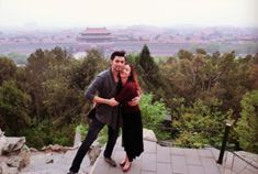 兽兽与老公相识于旅途 定居在加拿大