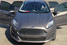 阳光棕新嘉年华三厢提车作业