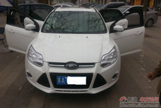 提车！三厢小白福克斯上作业