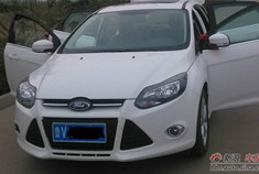 新福克斯2.0MT提车装饰作业