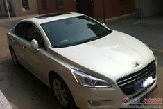 标致508智享版白狮来入伍啦