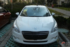 迟到的标致508新车作业