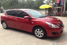 东风日产骐达 为爱车镀膜记