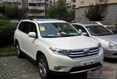 上海2.7汉兰达新车主来报道