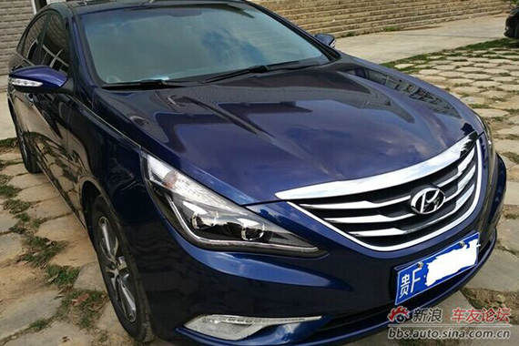 蓝色索纳塔八两年用车心得