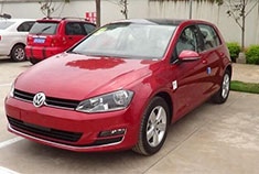 我的最爱玛雅红 高尔夫选车