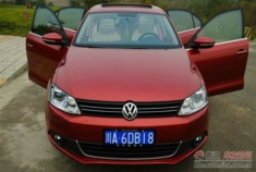 新速腾提车小改晒细节图