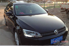 大众黑速腾1.6手舒提车作业 