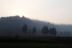 徒步东山走向春天赏乡村美景