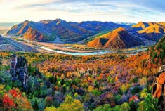 与山的约定 世外桃源仙翁山 