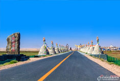 通湖草原游 深入腾格里沙漠