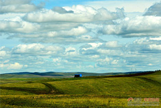 内蒙古草原风光 原色的璀璨