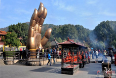 无锡灵山风光 应有佛光普惠