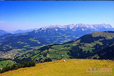 被阿尔卑斯山的巍峨壮丽征服