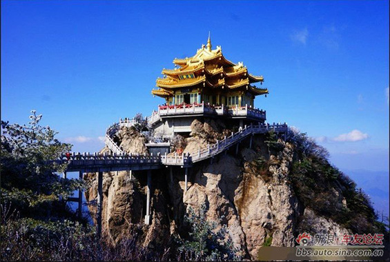 冬日暖阳 自驾游河南老君山