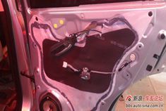 CRV真皮座椅四门隔音内饰作业