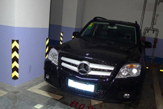 风雨无阻--GLK300提车作业