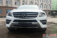 ML400动感白外黑内用车感受