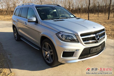 奔驰GL63银色款提车交作业！