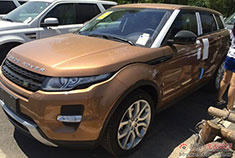 越野激情 路虎极光耀动提车