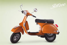 色彩斑斓的伟士伯复古踏板